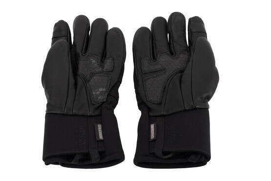 Blackhawk tactical aviator gloves in black with leather palms